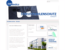 Tablet Screenshot of amt-medica.com